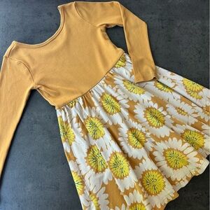 Tea Collection Golden sunflowers dress